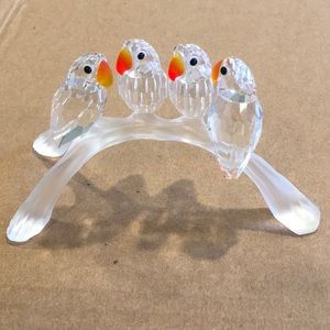 Swarovski bird figurine
